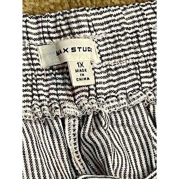 NWOT Max Studio Linen Womens Easy Leg Pant Size 1XL - Picture 9 of 9